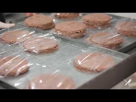 part of hamburger factory. (how to make burger)