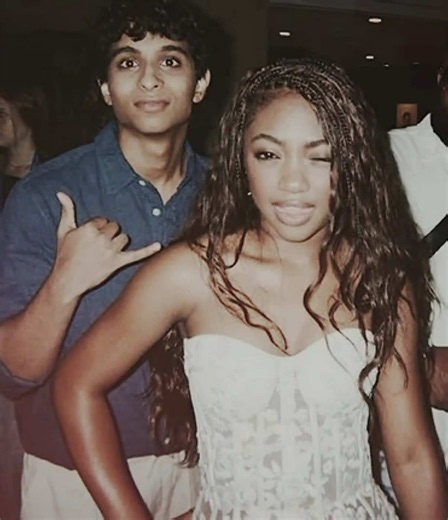 Leah Sava Jeffries and Aryan Simhadri Percy Jackson Edit
