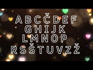 Slovenian Alphabet Song