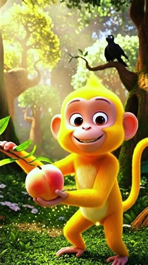 बंदर और कौवा ki story #joker #aivideo #marvel #ai #anime #anime #animation#monkey #Crow#story #edit