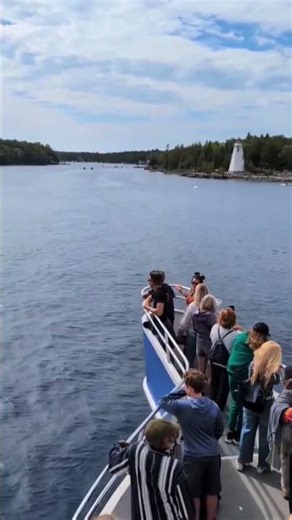 Boat Ride in Tobermory | Stunning Lake Huron Colors #naturelovers #travelshorts
