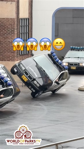 💥 Operation Red Carpet – Action Stunt Show - Highlights | Movie Park Germany Show #shorts Crazy Cops