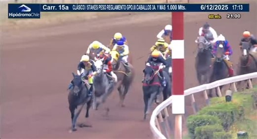 TvTurf MOVIL on Instagram: "🔵EXTRA. Jueves 29-01 Reunión de jueves en el Hipódromo Chile y 19 carreras de velocidad pura. En la décima competencia se corre el clásico "Oregano", un 55 inferiores en 1.200 metros, Mister Hiraboku y Jamón Serrano librarán un duelo de categoria; luego en la décimotercera vendrá el premio "Eugenia" reservado para hembras en un kilometro, Escribí para tí y London Alerta son cartas de triunfo. En Tv turf seguimos corriendo."
