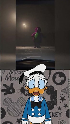 Barney Is So Scary ‪@DonaldDucc‬ #animated