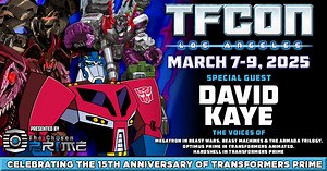 Transformers voice actor David Kaye to attend TFcon Los Angeles 2025