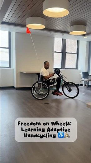 Teaching Wheelchair Users How To Ride Adaptive Bikes ♿️ #paralyzed #spinalcordinjury #motivation