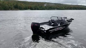 Here's the Princecraft Hudson 171 DLX, powered by Mercury Marine 150 Pro XS, we tested this morning on Lac du William, Quebec, Canada. In this footage, our test crew got off the test boat into the photo boat. That enables the photo crew to shoot beauty shots ( still) and B-roll ( video). Full reporting about this, plus other new Princecraft boat models coming soon to Boating Magazine and boatingmag.com | Boating Magazine