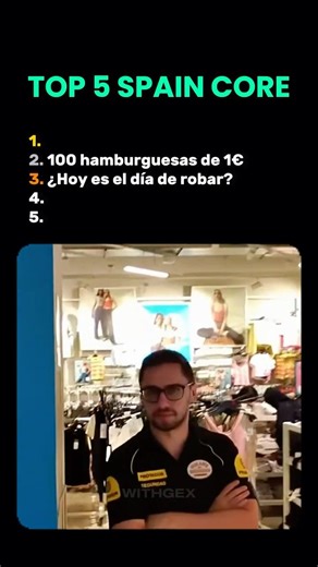 Top 5 Spain Core 😂 #Humor #Spain