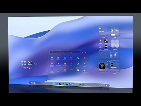 Unlock the Ultimate Glass Aesthetic on Windows 11 - Here's How!