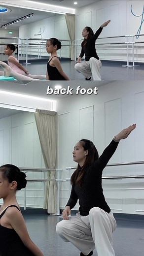 When stretching, certain positions help build muscle memory for advanced ballet steps. Ms. Sun’s correction in this video, for example, is a game-changer for improving your grand jeté back foot turnout! 💡 ✅ Engage—don’t just hold ✅ Focus on correct alignment Do this, and your future self (and your grand jeté) will thank you! 😉 | Yan Ballet Academy