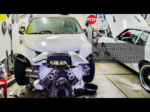 Found the 6.0 LS for the P1cruiser and getting back to fixing the rear-end 