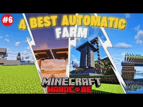 Top 4 Automatic Farms You Must Build in Hardcore Mode!