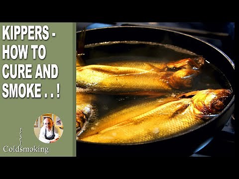 KIPPERS - HOW TO CURE AND SMOKE - Cold Smoked Kippers