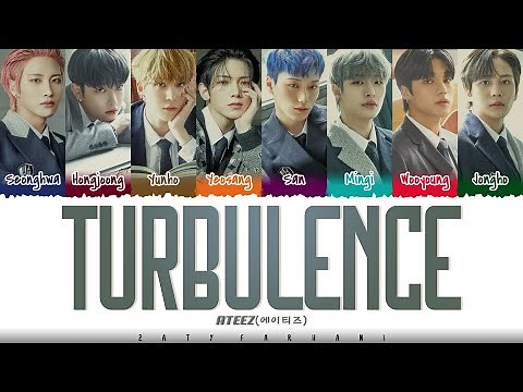 ATEEZ (에이티즈) - 'Turbulence' (야간비행) Lyrics [Color Coded_Han_Rom_Eng]