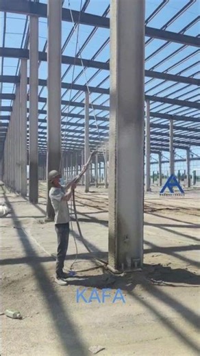 high strength frame tekla modeling prefabsteel structure factory building