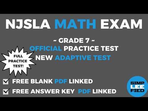 NJSLA Grade 7 Official Practice Test [New for 2026]