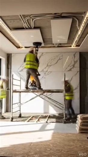 Luxury Living Room Transformation | Marble Elegance Cinematic Renovation ✨