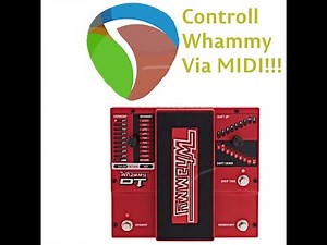 Control the Digitech Whammy DT via MIDI in Reaper | Tutorial