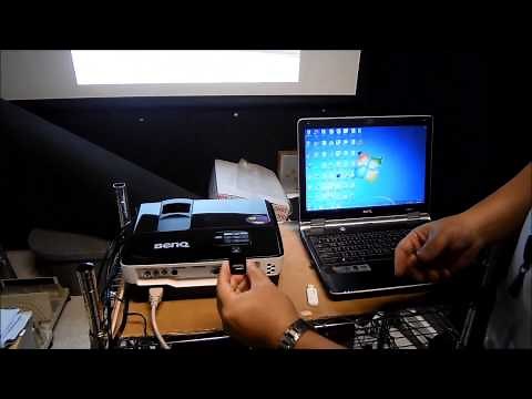 [BenQ FAQ] Projector_How to use Quick Wireless Connection USB