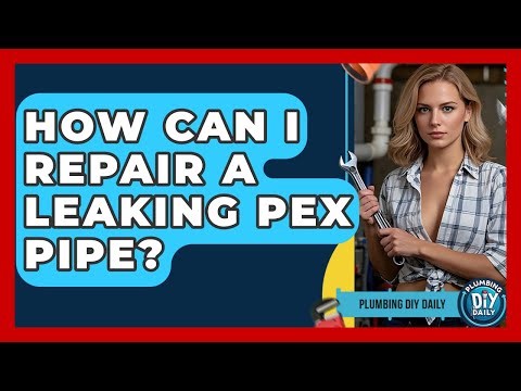 How Can I Repair A Leaking PEX Pipe? - Plumbing DIY Daily