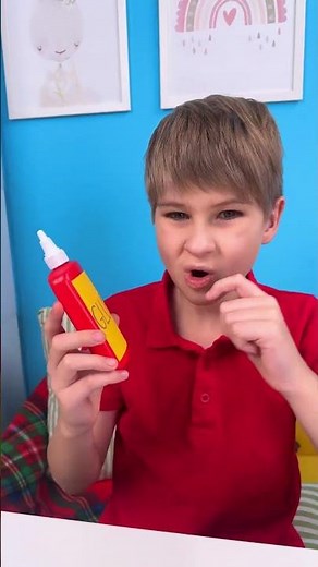 ✨ Fun Art Challenge With Closed Eyes #kidslearning #pretendplay