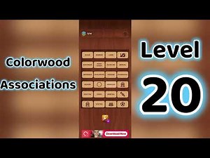 Colorwood Associations Level 20 Answers 🧩✨ | Go Answer