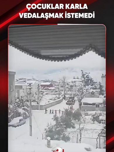Kahramanmaraş'ta Çocukların Kış Oyunları