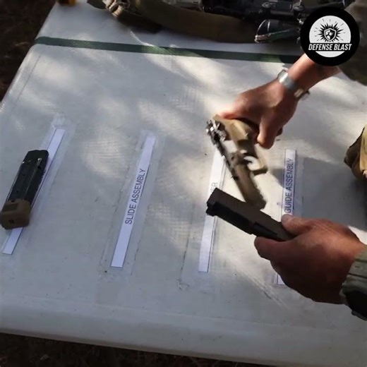 Pistol Assembly in Seconds 🔫 | Satisfying Gun Mechanism!