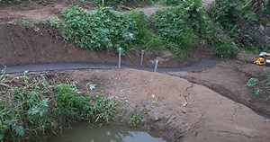 How to make small roads with RC construction vehicles