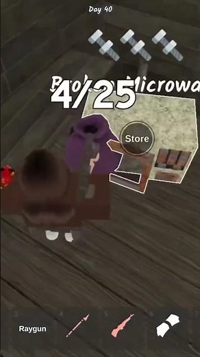 Clip 2/3 from part 22 #roblox #robloxgames #survival #satisfying #99nightintheforest #asmr #ytshorts