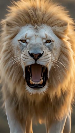 The Sound of a White Lion Roar