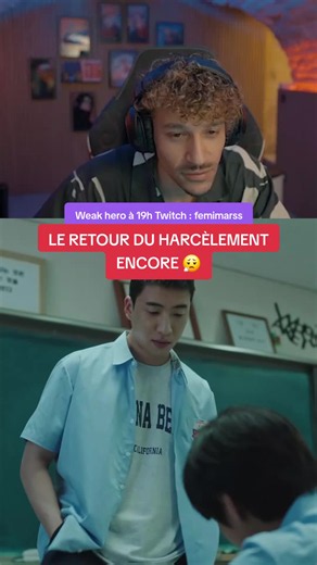 Weak hero à 19h Twitch : femimarss #weakhero #react #femimars | reaction