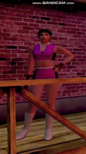 olha a skin que coloquei na claire resident evil code veronica X de ps2