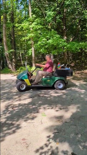 EZGO Gas Powered Golf Cart / Utility Cart