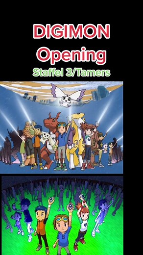 Digimon Opening Staffel 3/Tamers #digimon #digitalmonster #digimonadventure #digimonfan #anime #childhood #fyp #fy #foryoupage #foryou #opening #digimontamers