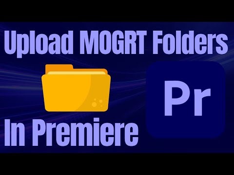 How to Upload and Remove Entire MOGRT Folders in Premiere Pro