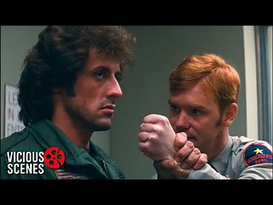 First Blood (1982) - If You're Looking For Trouble, You Came In The Right Place Scene