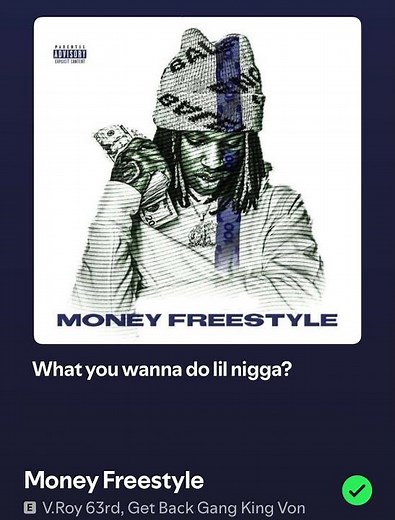 King Von money freestyle