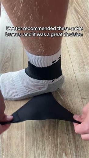 This is a medical ankle brace that stabilizes the ankle and protects against injury #activeguard