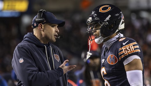 How coach Ben Johnson urged the Bears to rally to win 'a game we'll never forget'