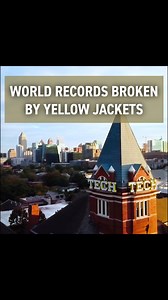 Know any other records GT has a connection to? Share them in the comments. Georgia Tech alumni are always making history. #WeCanDoThat #GTalumni #worldrecord | Georgia Tech Alumni Association