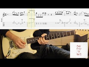 Pink Floyd - Another Brick in the Wall Pt.2 (Guitar Solo Tutorial + TABS)