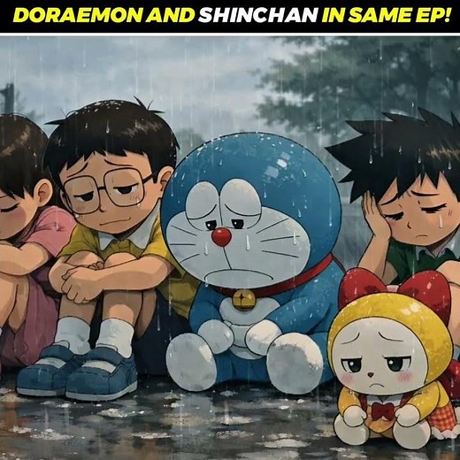 Doraemon & Shinchan in Same Episode 🤯 #shinchan #doreamongame #doremon