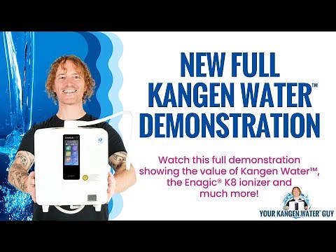 Kangen Water™ Demonstration... Including Ionizer Demonstration, Liquid Testing & Maintenance