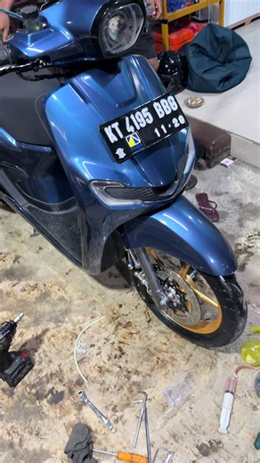 Mau kemana sih 🤣#AR2G #bengkelmotorsamarinda #stylomodifikasi #styloplatkt
