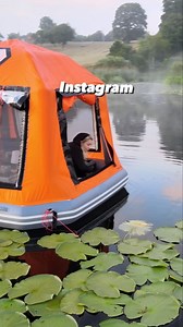 16M views · 6.8K reactions | Instagram vs Reality … Kamera Arkasi 邏 #camping #inflatableboat #inflatabletent #camplife #atikailesi #instagramvsreality #kameraarkası | Atik Ailesi | Facebook