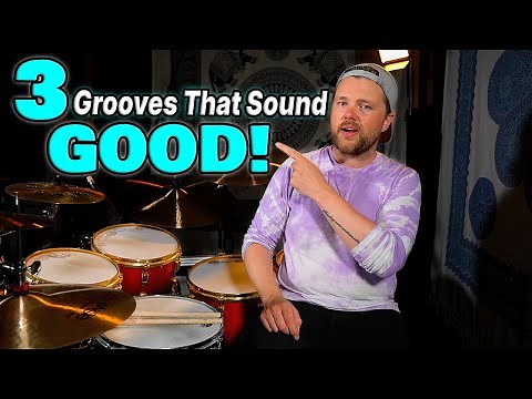 3 Grooves That Make Drummers Sound GOOD! | DRUM LESSON - That Swedish Drummer