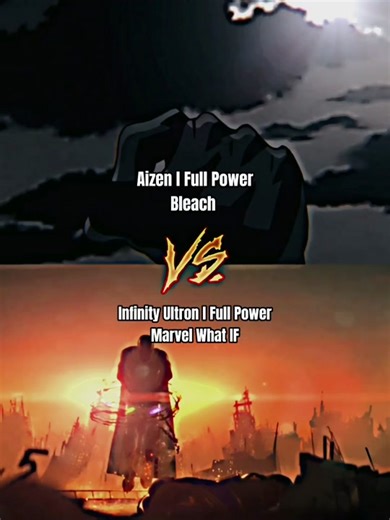 Aizen vs Infinity Ultron: Epic Battle of Anime and MCU Villains