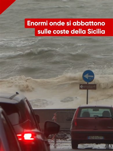 Mareggiate devastanti in Sicilia: immagini da Catania e Messina