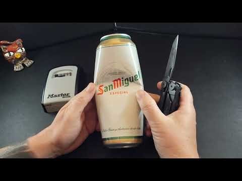 Master Lock Key Safe, decoded with a beer can!